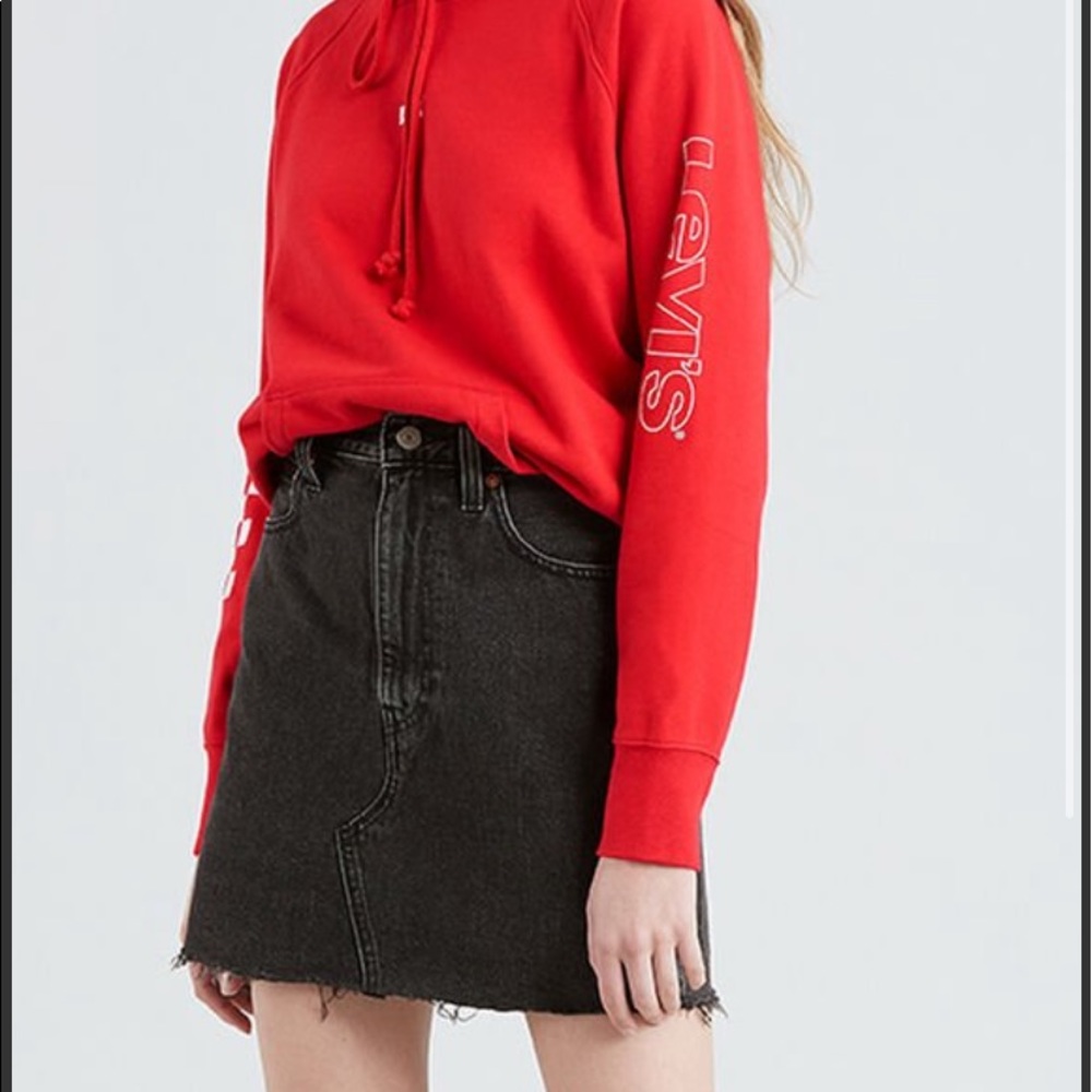 High Rise Deconstructed Skirt